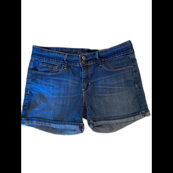 Denizen Denim Cuffed Jean Shorts Womens Size 10 Vacation Travel Pool Casual - Picture 2 of 12